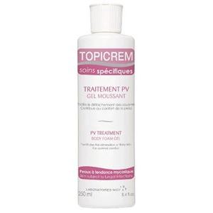 Topicrem Soins Specifiques PV Treatment Body Foam Gel Топикрем Гель-пенка для мытья тела для кожи, склонной к микозам