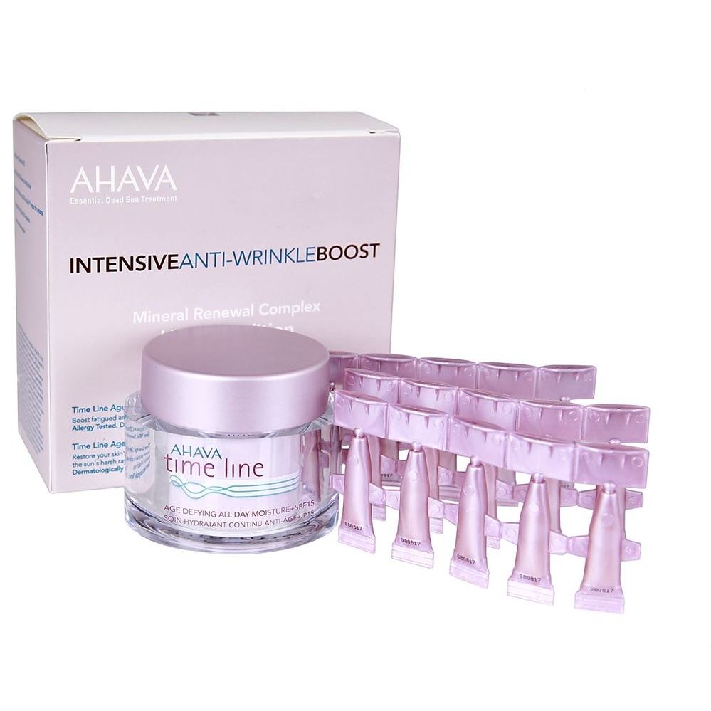 Ahava Gift Sets Набор Ahava Time Line Anti-Wrinkle Набор для лица Против Морщин - Time Line Intensive Anti-Wrinkle Boost № 93100035
