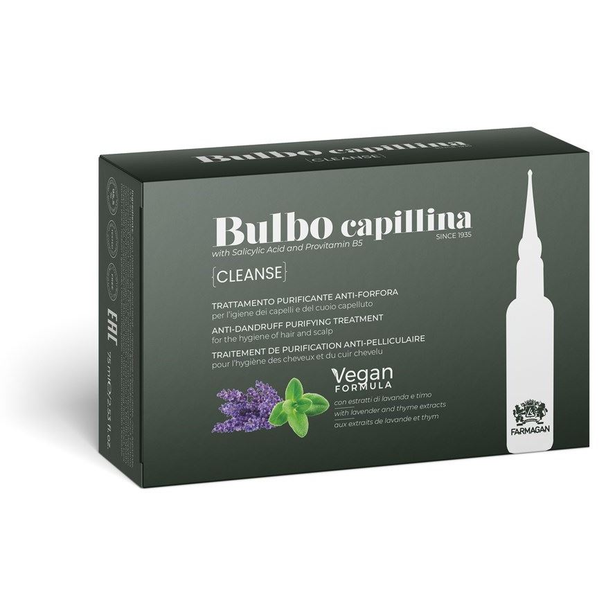 Farmagan Bulboshap Bulbo Capillina Anti-Dandruff Purifyng Treatment Лосьон против себореи в ампулах