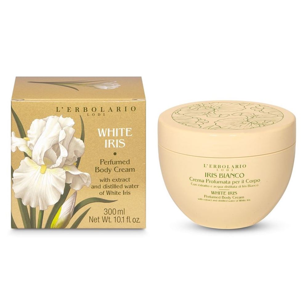 L`Erbolario Body Care White Iris Perfumed Body Cream Крем для тела