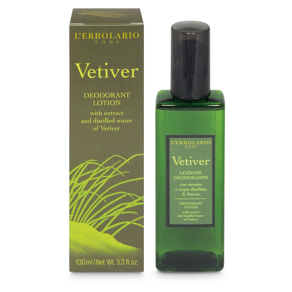L`Erbolario Body Care Vetiver Deodorant Lotion  Лосьон-дезодорант 