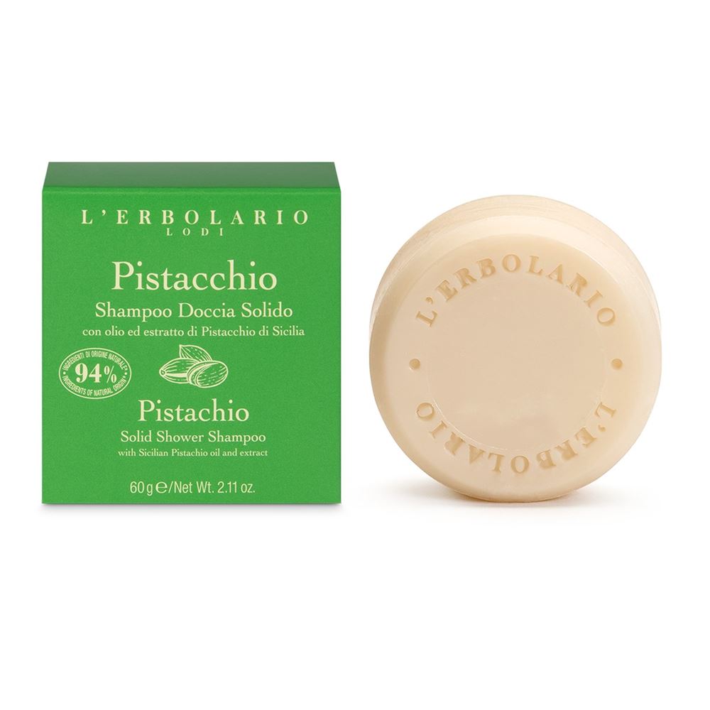 L`Erbolario Body Care Pistachio Solid Shampoo Твердый шампунь «Фисташка»