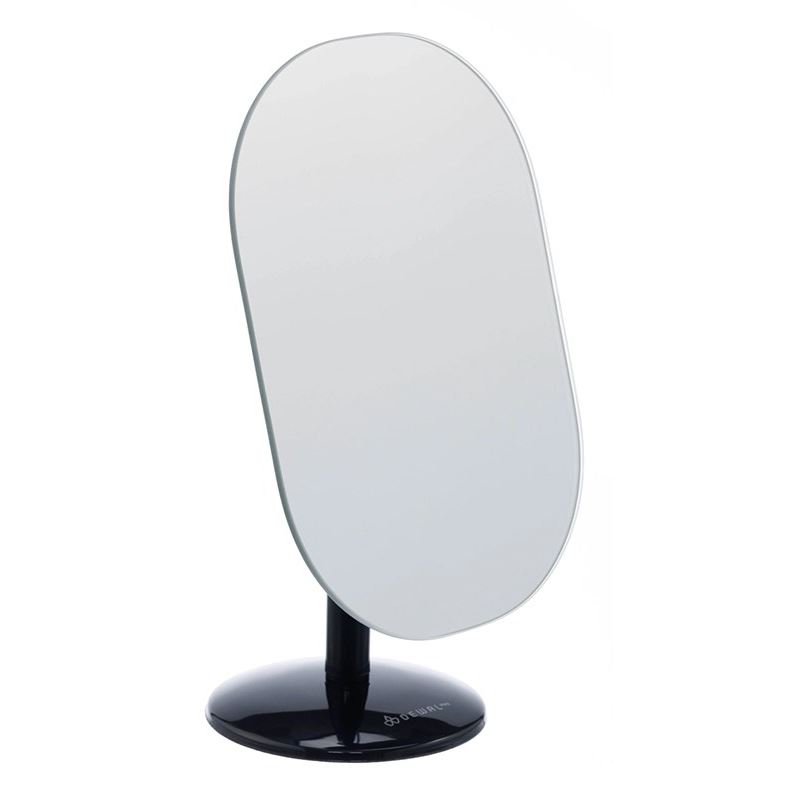 Dewal Professional Аксессуары для макияжа MR-311 Зеркало настольное, прямоугольное MR-311 Зеркало настольное DEWAL, прямоугольное,  пластик, черное, одностороннее, 22х14 см 