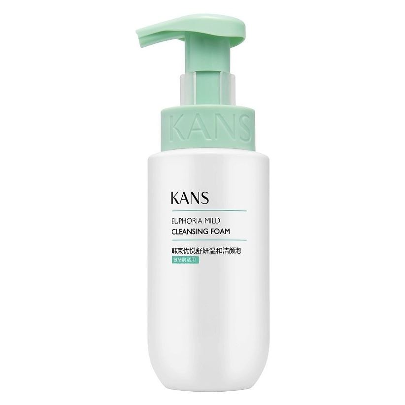 Kans Capsule Euphoria Mild Cleansing Foam Успокаивающая мягкая очищающая пенка для лица