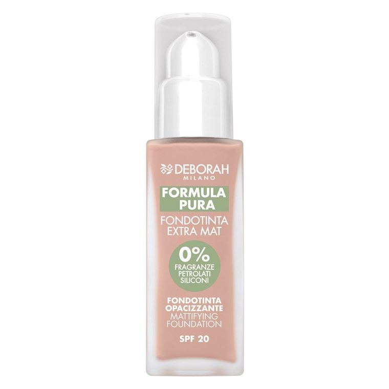 Deborah Milano Make Up Formula Pura Extra Mat Foundation Тональная основа матирующая