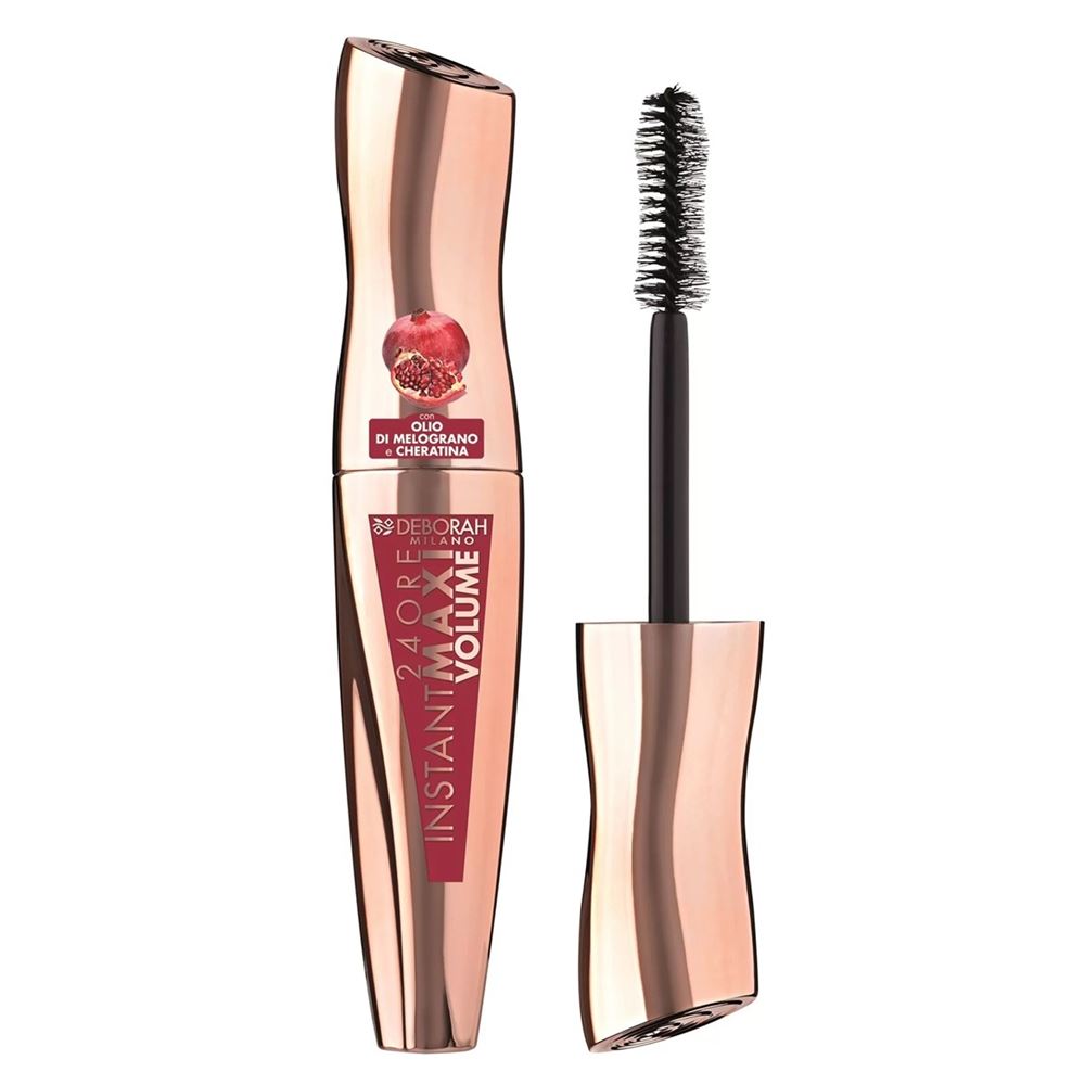 Deborah Milano Make Up 24 Ore Instant Maxi Volume Mascara Тушь для ресниц максимальный объем с гранатом 