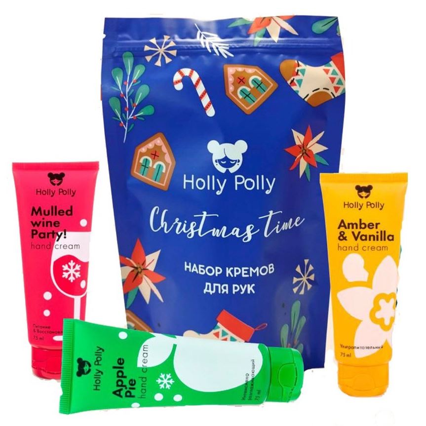 Holly Polly Hand & Foot Care Набор Christmas Time Набор кремов для рук