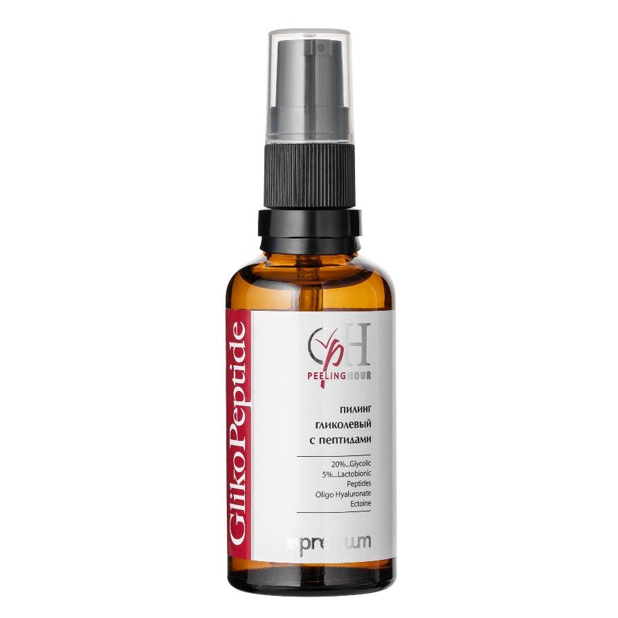 Premium Professional Пилинг гликолевый с пептидами и гиалуроновой кислотой Gliko Peptide Пилинг гликолевый с пептидами и гиалуроновой кислотой Gliko Peptide