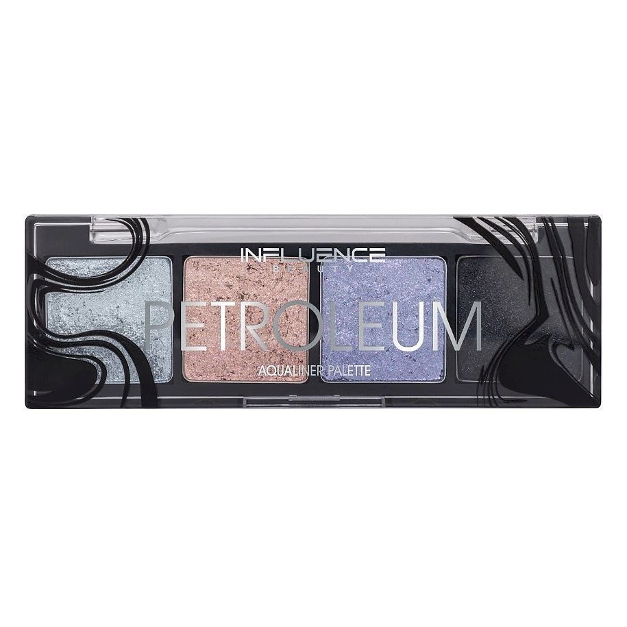Influence Beauty Make Up Petroleum Aqualiner Palette  Палетка акваподводок