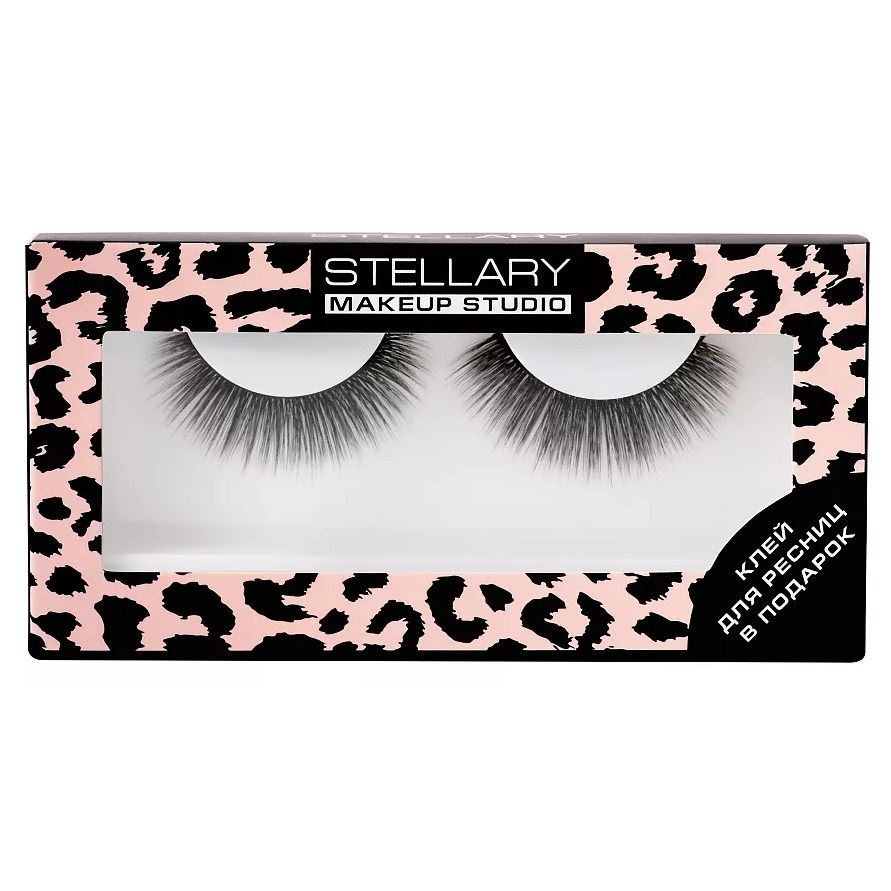 STELLARY Accessories False Eyelashes With Glue Starlette Набор накладные ресницы с клеем 