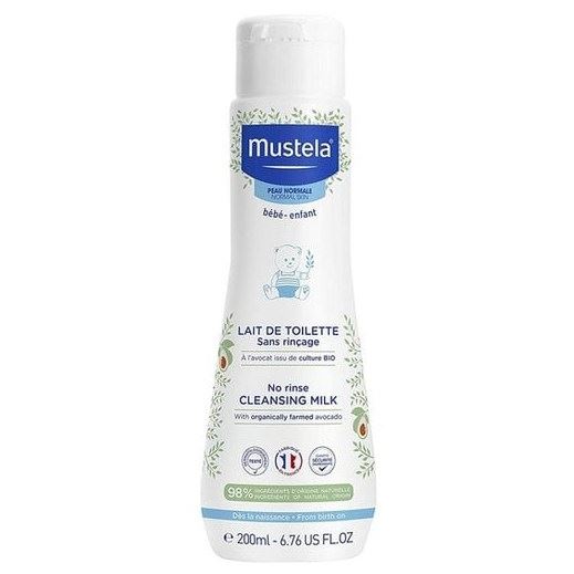 Mustela Bebe Очищающее молочко No Rinse Очищающее молочко