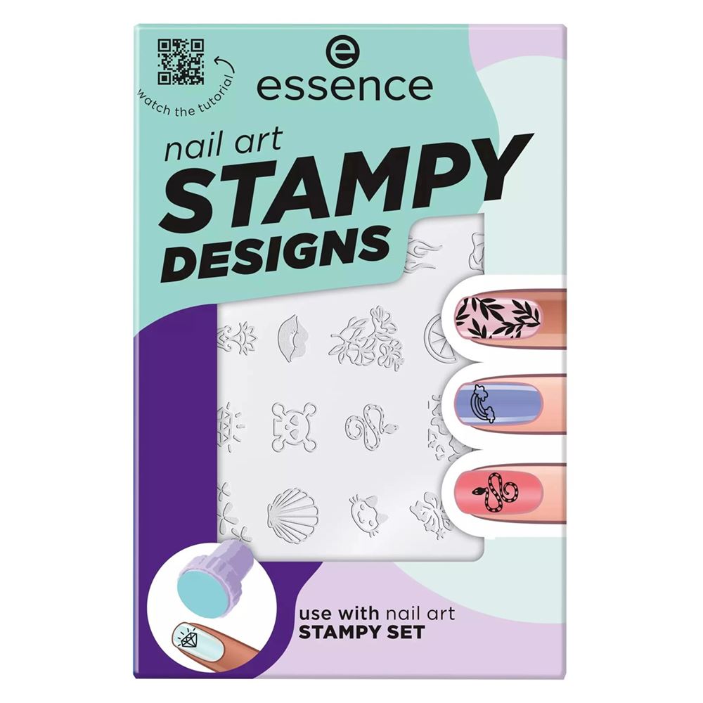 Essence Nail Care Nail Art Stampy Designs Трафареты для стемпинга 