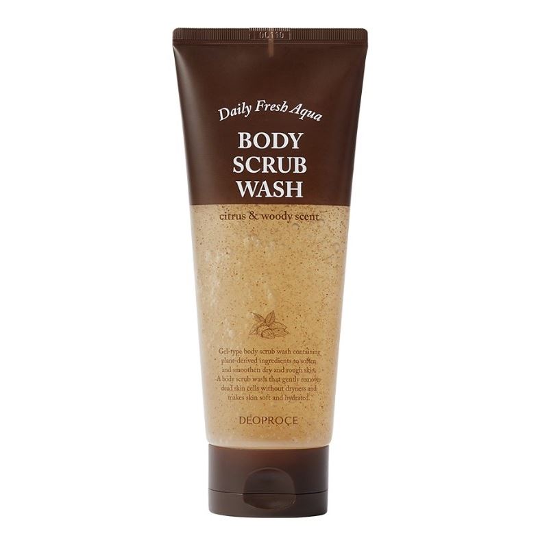 Deoproce Body Daily Fresh Aqua Body Scrub Wash Гель-скраб для тела