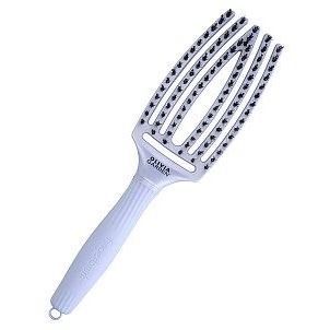 Olivia Garden Щетки и расчески для волос ID1865 Щетка Fingerbrush Boar&Nylon Polar Blue Щетка для волос