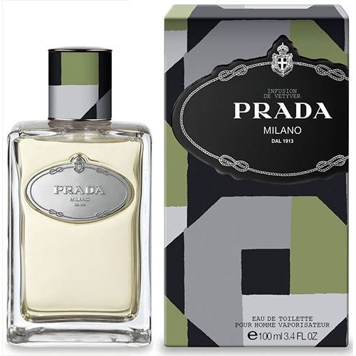 Prada Fragrance Infusion De Vetiver Элегантный аромат с налетом стиля ретро