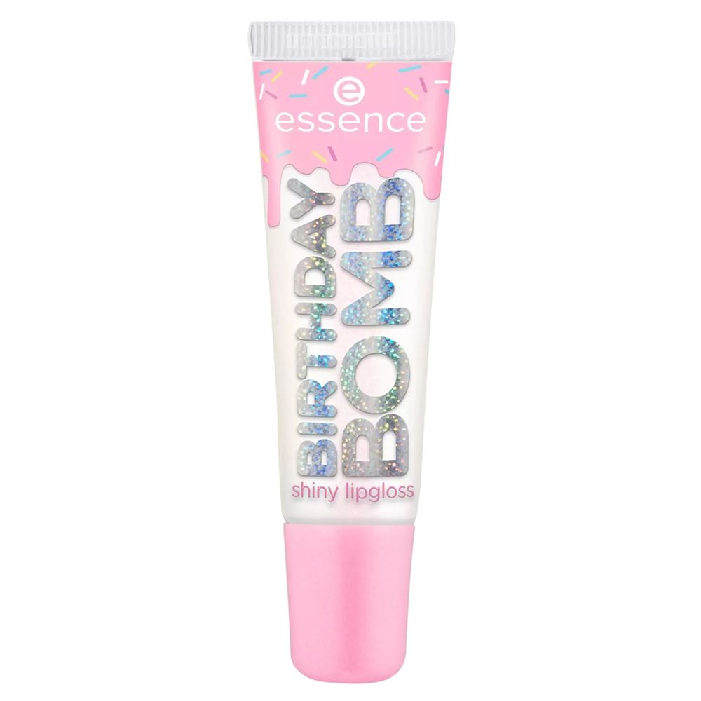Essence Make Up Birthday Bomb Shiny Lipgloss Блеск для губ 