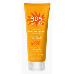 San Care Cream Magnesium Salt And Frangipani Essential Oil SPF 50+