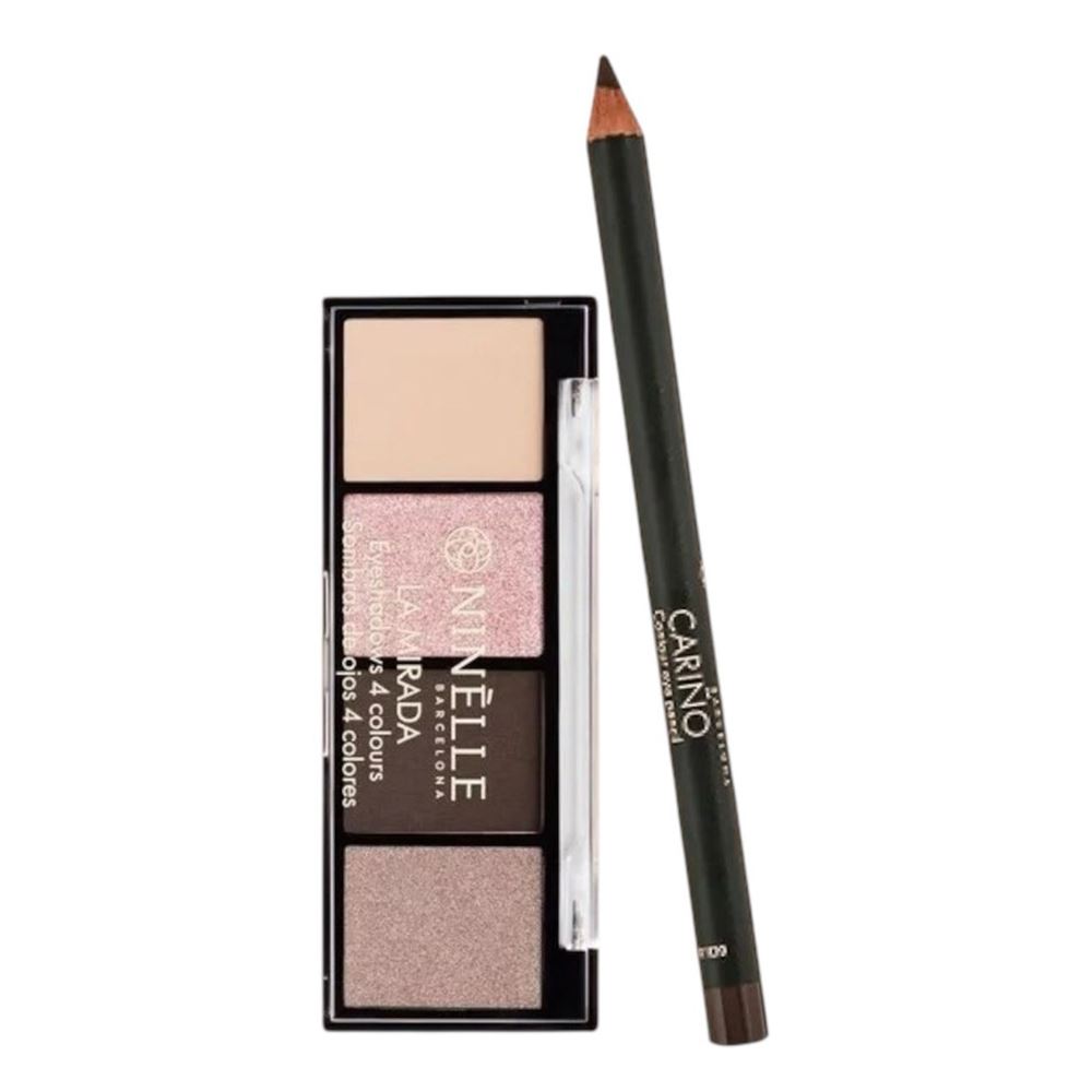 Ninelle Make Up Набор: Тени для век LA MIRADA + Карандаш Carino  Набор: Тени для век + Карандаш