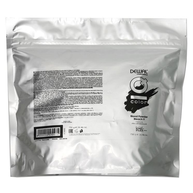 Dewal Cosmetics Coloring Hair IQ Color Blond Powder Kingplex Bleach 9 Порошок обесцвечивающий