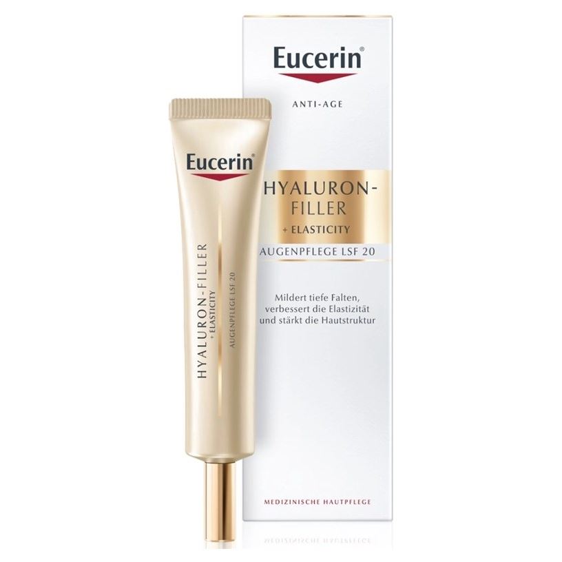 Eucerin Hyaluron-Filler Hyaluron-Filler+ Elasticity Крем для кожи вокруг глаз антивозрастной SPF20 Крем для кожи вокруг глаз антивозрастной SPF20