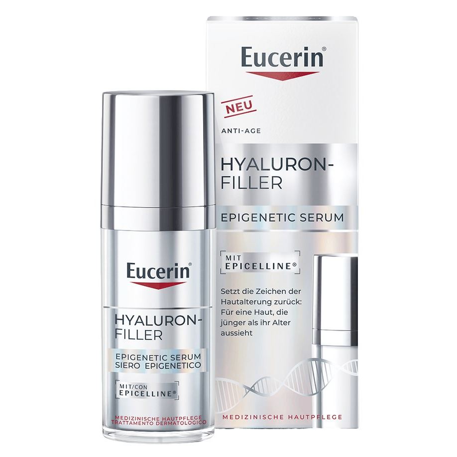 Eucerin Hyaluron-Filler Hyaluron-Filler Антивозрастная эпигенетическая сыворотка Антивозрастная эпигенетическая сыворотка