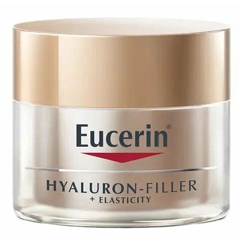 Eucerin Hyaluron-Filler Hyaluron-Filler+ Elasticity Антивозрастной ночной крем для лица против пигментации Антивозрастной ночной крем для лица против пигментации