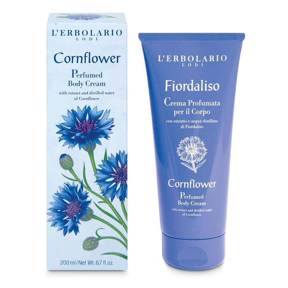 L`Erbolario Body Care Cornflower Perfumed Body Cream Крем для тела с экстрактом василька