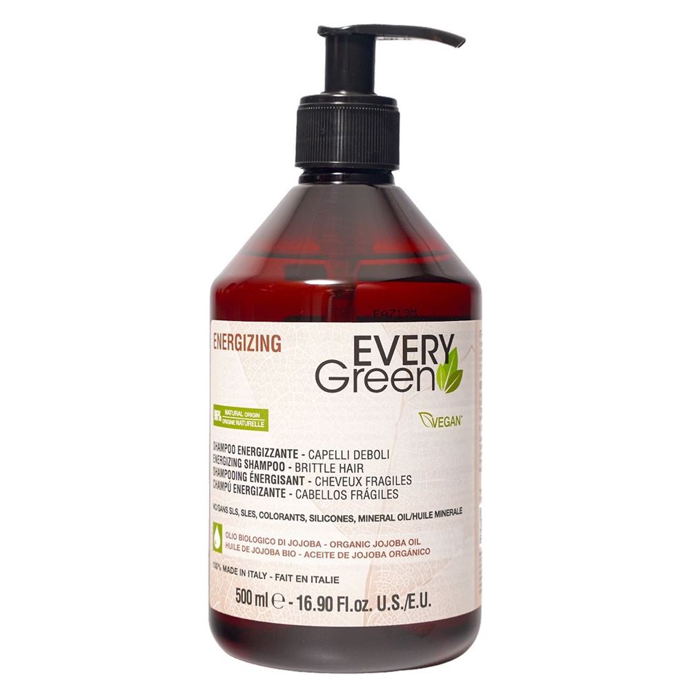 Dikson EveryGreen Vegan Energizing Shampoo Brittle Hair Шампунь от выпадения и для стимуляции роста волос 