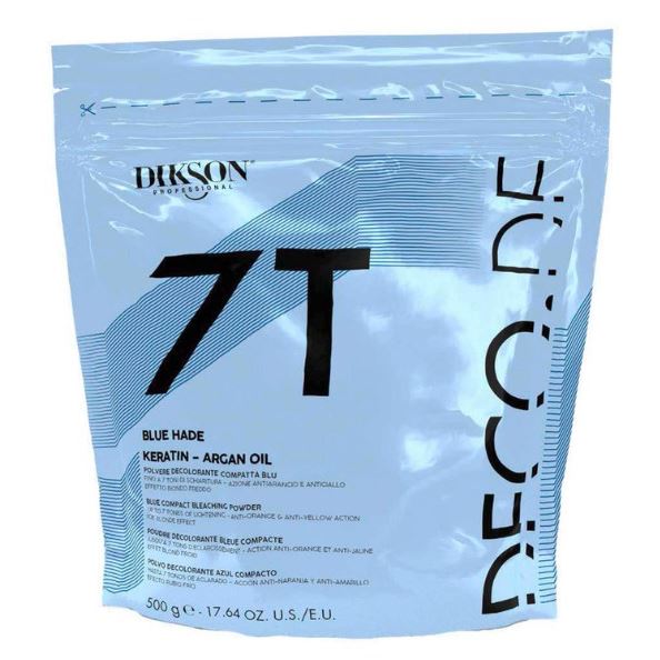 Dikson Dikso Blonde  Dikso Blonde. Keratin 7Т Blu Hade Крем для обесцвечивания волос синего цвета с кератином и аргановым маслом 7Т