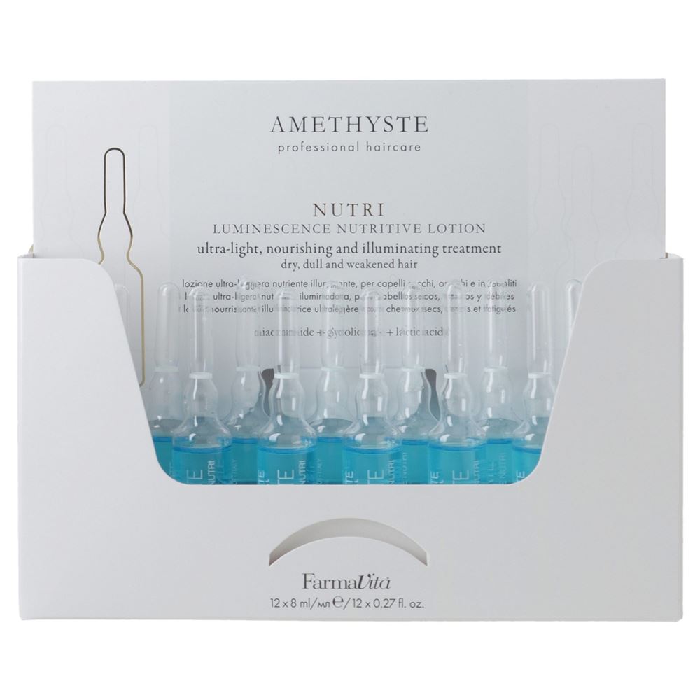Farmavita Amethyste Professional Amethyste Nutri Luminescence Nutritive Lotion Ультралёгкий питательный лосьон для сухих и ослабленных волос