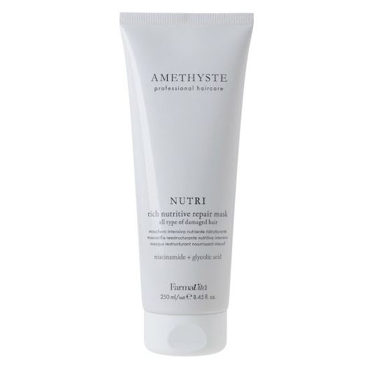 Farmavita Amethyste Professional Amethyste Nutri Rich Nutritive Repair Mask Интенсивная питательная восстанавливающая маска для всех типов поврежденных волос