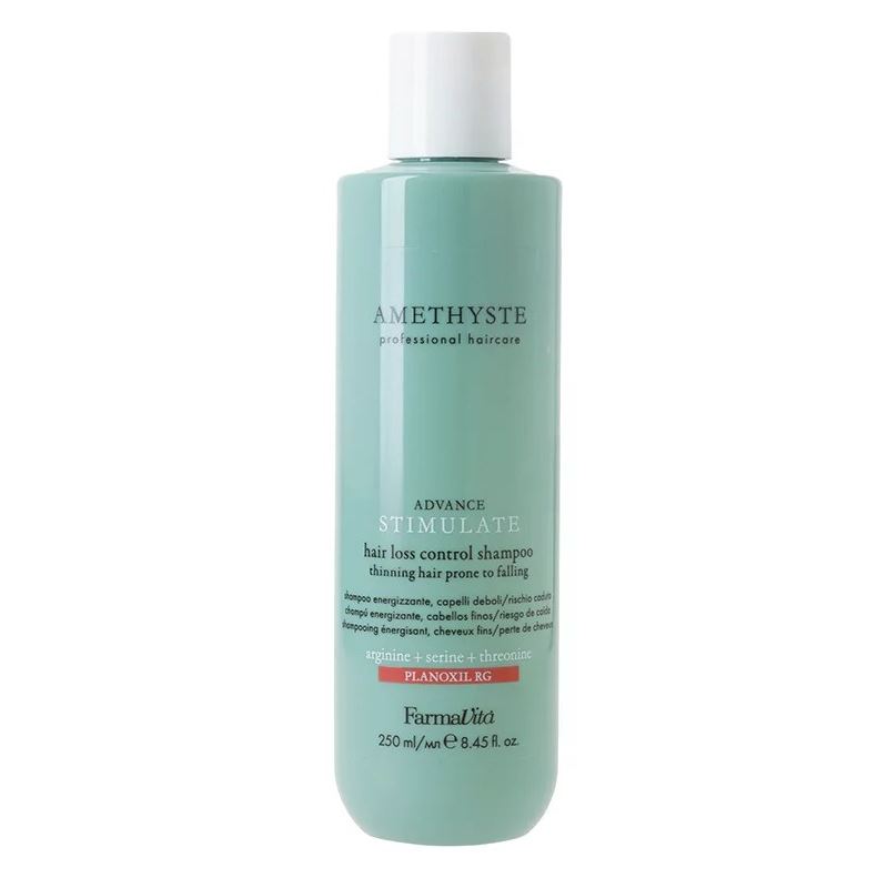 Farmavita Amethyste Professional Amethyste Advance Stimulate Hair Loss Control Shampoo Энергетический шампунь для укрепления волос, склонных к выпадению
