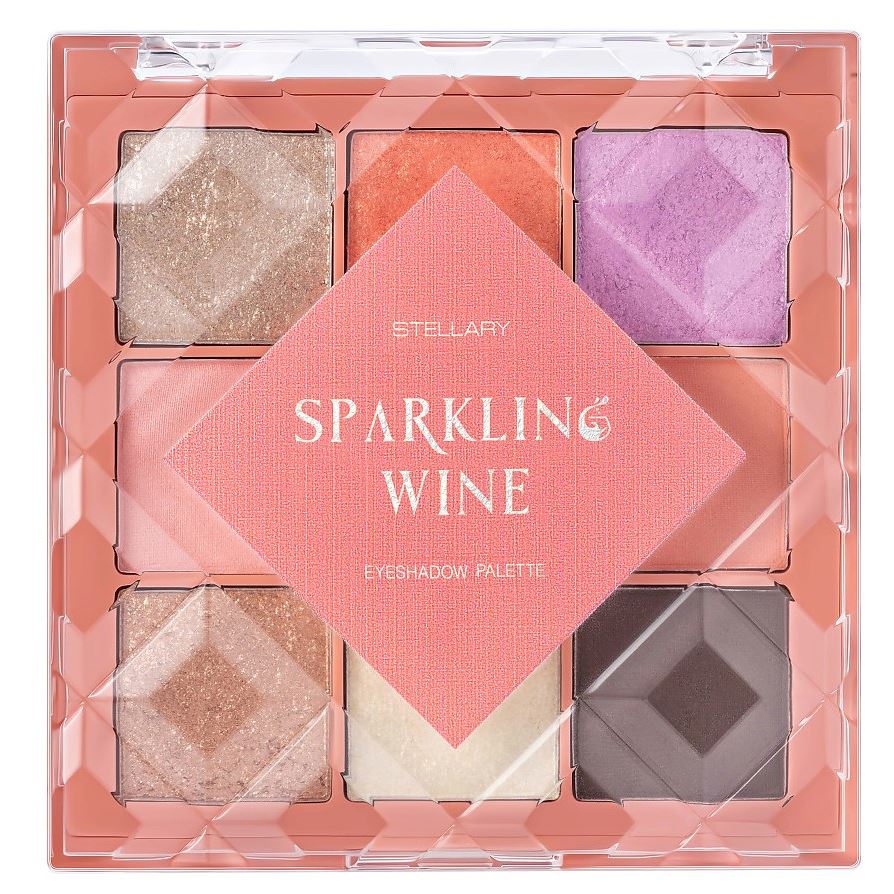 STELLARY Make Up Eyeshadow Palette Sparkling Wine Collection  Палетка теней для век