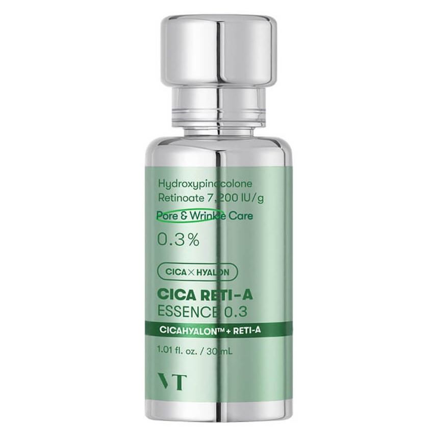 VT Cosmetics Cica Reti-A  Cica Reti-A Essence 0.3 Бустер-эссенция с ретинолом и центеллой