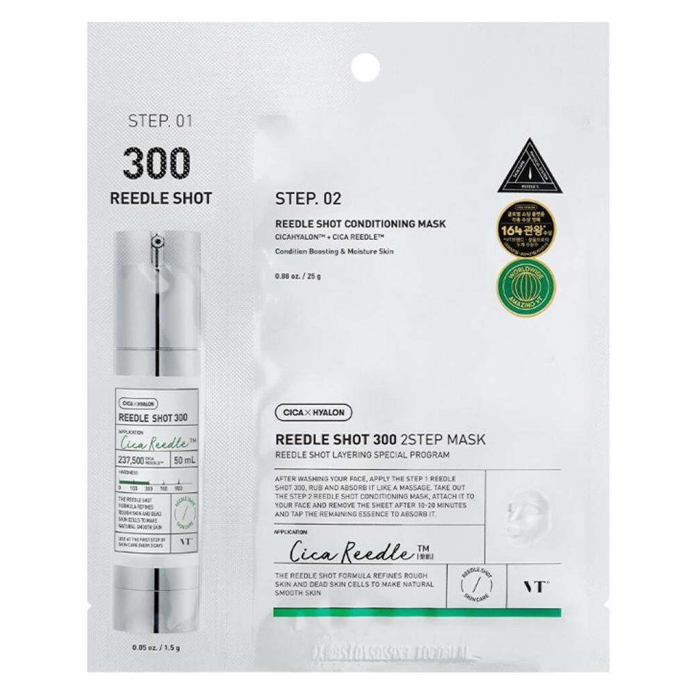 VT Cosmetics Reedle Shot Reedle Shot 300 2Step Mask Маска двухфазная с микроиглами