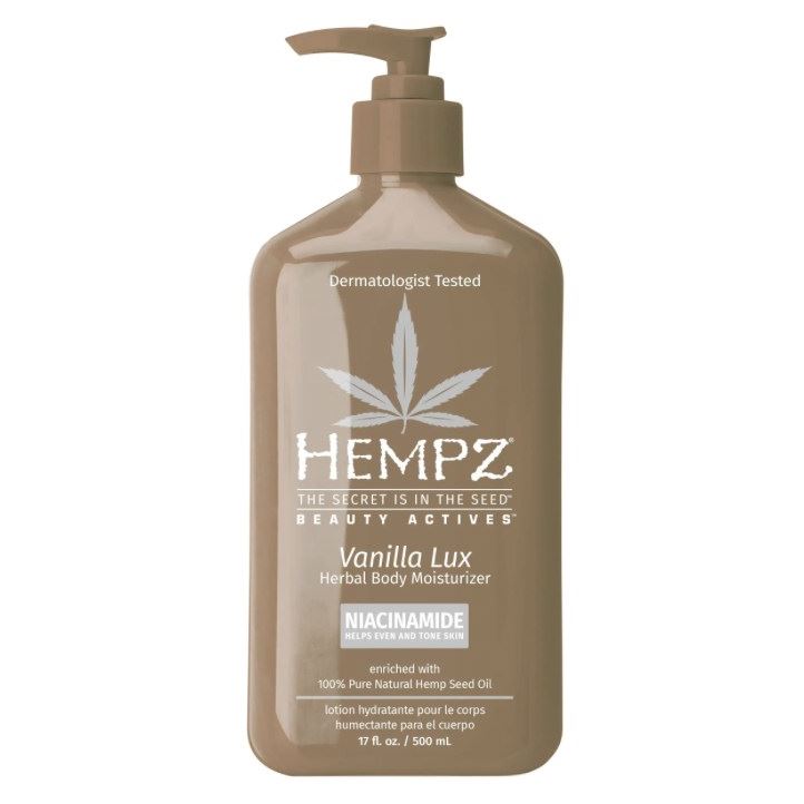 Hempz Body Care Beauty Actives Vanilla Lux Herbal Body Moisturizer  Молочко для тела увлажняющее Люкс Ваниль