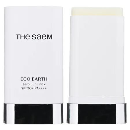 The Saem Eco Earth Zero Sun Stick SPF50+ PA++++ Солнцезащитный стик с легкой формулой