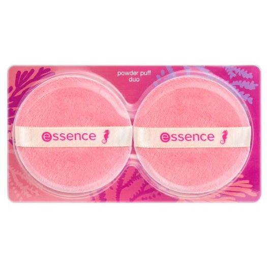 Essence Accessories Live Life in Coral Powder Puff Duo Пуховки для пудры 