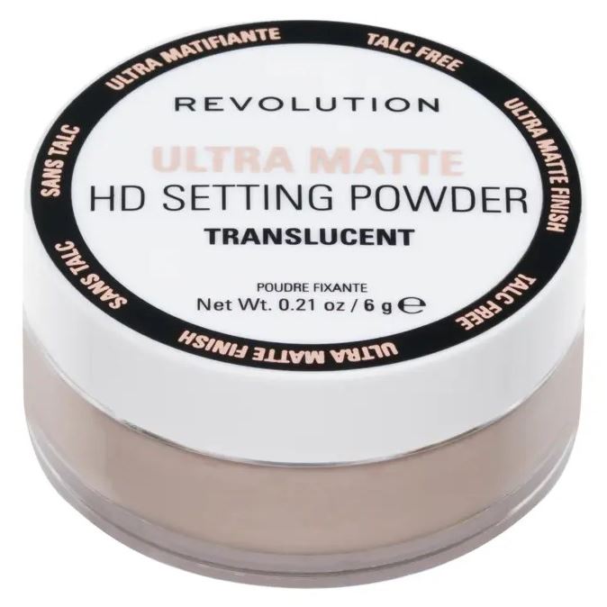 Revolution Makeup Make Up Ultra Matte Hd Setting Powder Translucent Пудра рассыпчатая 