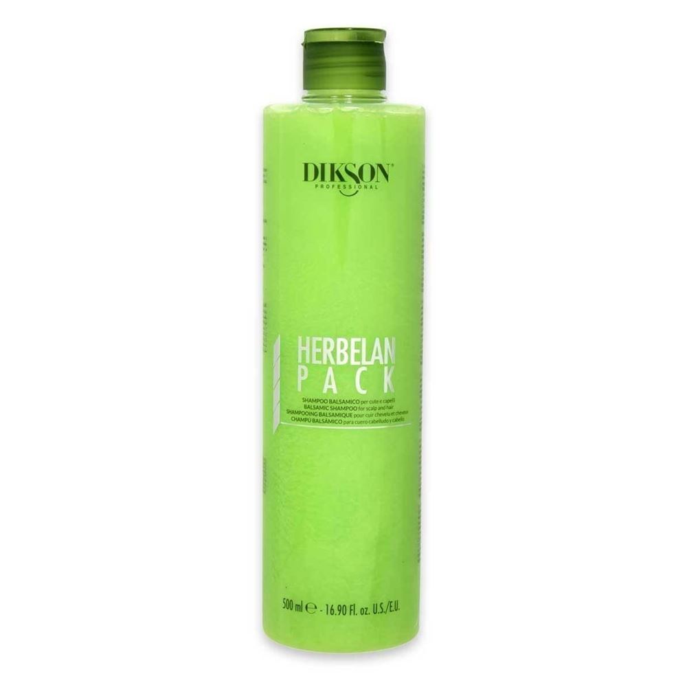 Dikson Shampooing Herbelan Pack Shampoo Растительный шампунь с экстрактом мальвы, ромашки и ментолом