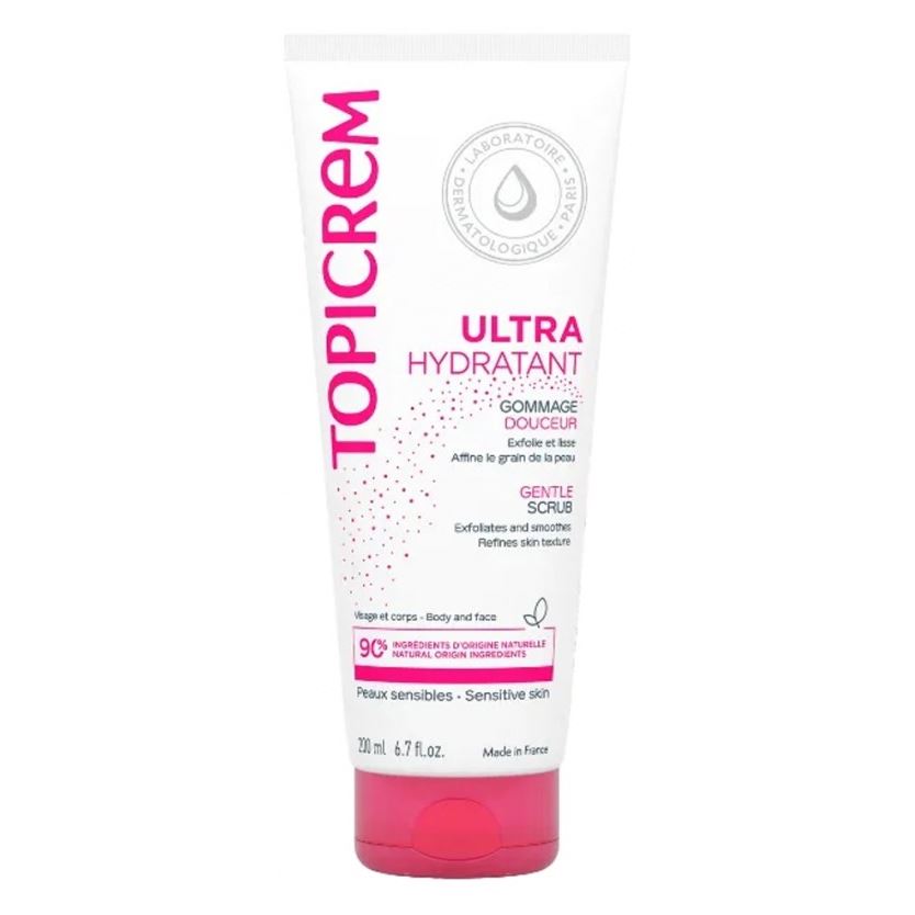 Topicrem Essentials  Ultra Hydratant Scrub Мягкий ультра-увлажняющий скраб