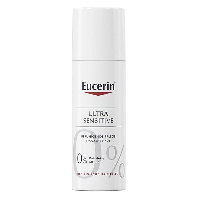 Eucerin Ultrasensitive & Antiredness Ultrasensitive Крем дневной успокаивающий для чувствительной сухой кожи  Успокаивающий крем для чувствительной сухой кожи 