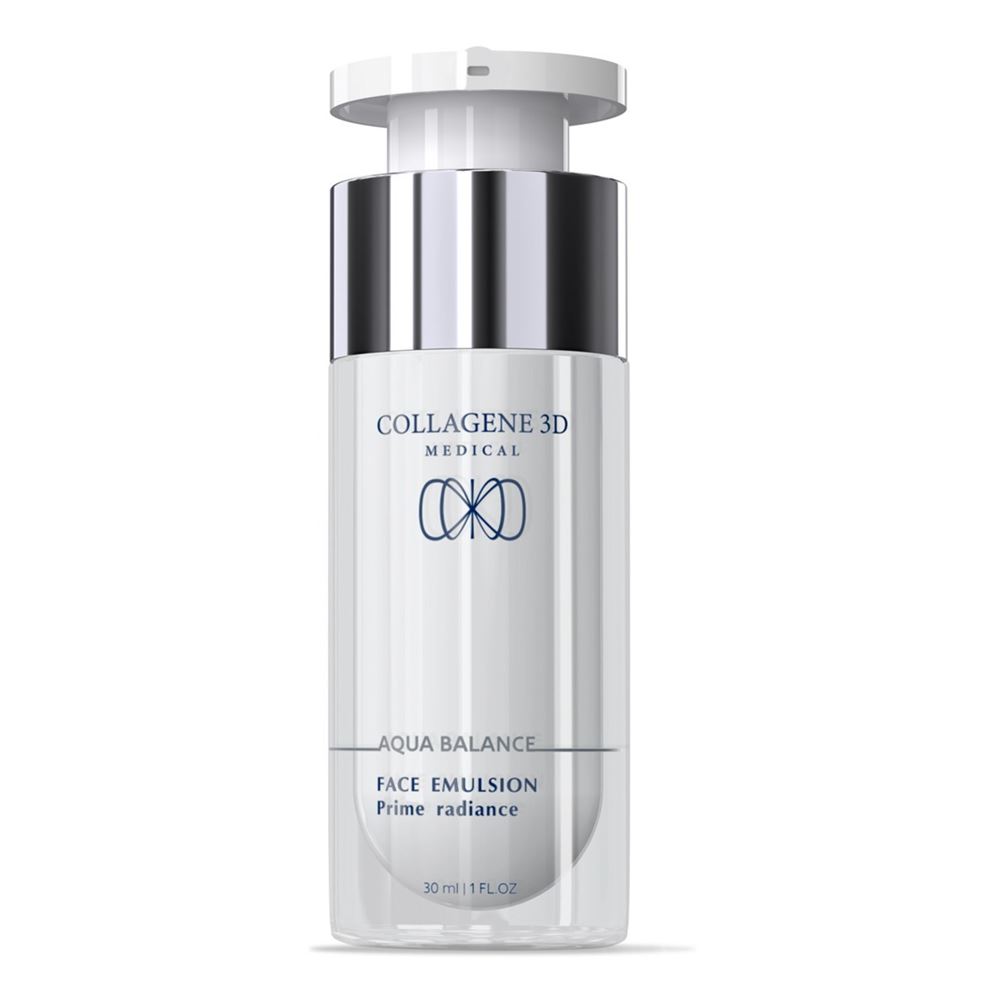 Medical Collagene 3D Aqua Balance Face Emulsion Prime Radiance Эмульсия для лица Сияние кожи