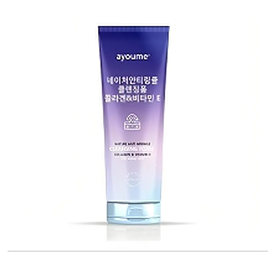 Ayoume Face Care Е Nature Anti-Wrinkle Cleansing Foam Collagen & Vitamin E Пенка для лица антивозрастная с коллагеном и витамином 