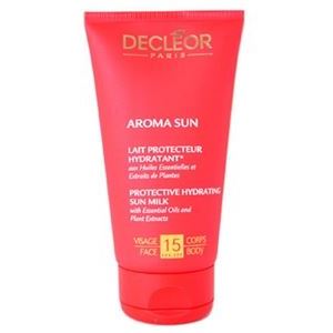Decleor Aroma SUN Protective Hydrating Sun Milk Face & Body SPF15   Увлажняющее солнцезащитное молочко для лица и тела SPF 15