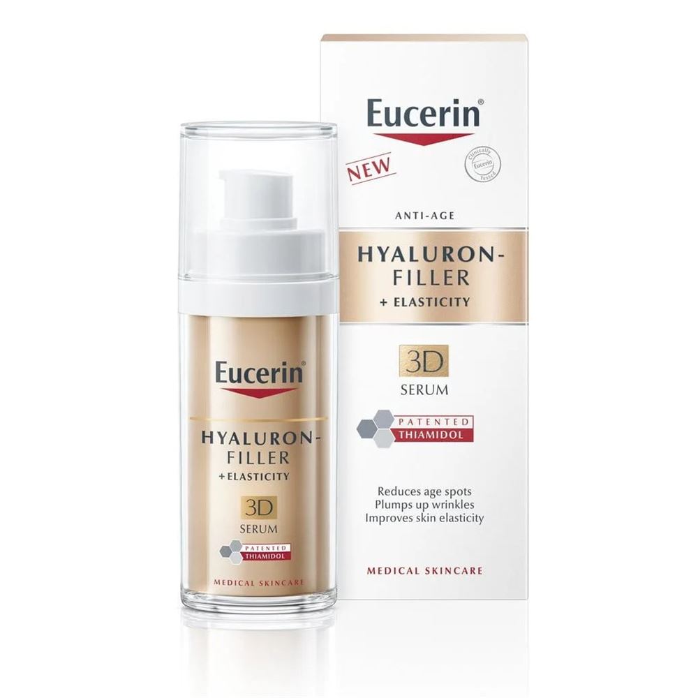 Eucerin Hyaluron-Filler Hyaluron-Filler+ Elasticity Сыворотка 3D антивозрастная против пигментации Eucerin Hyaluron-Filler + Elasticity 3D Serum