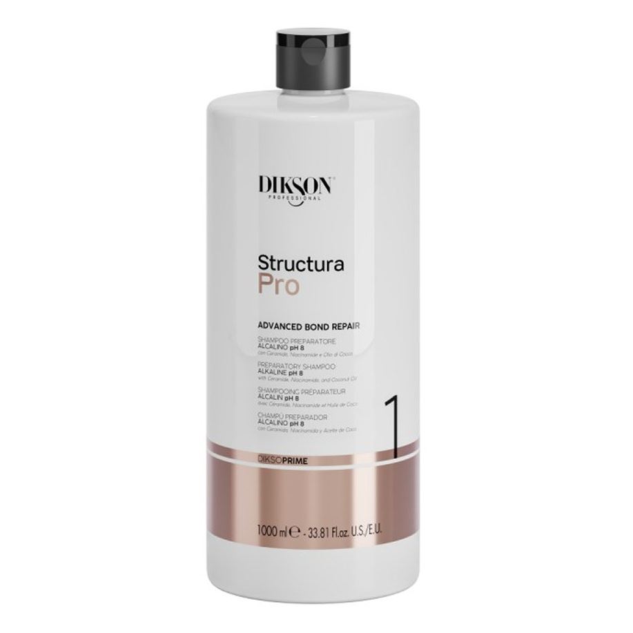 Dikson DiksoPrime  DiksoPrime Structura Pro Alkaline Prep Shampoo Щелочной подготовительный шампунь