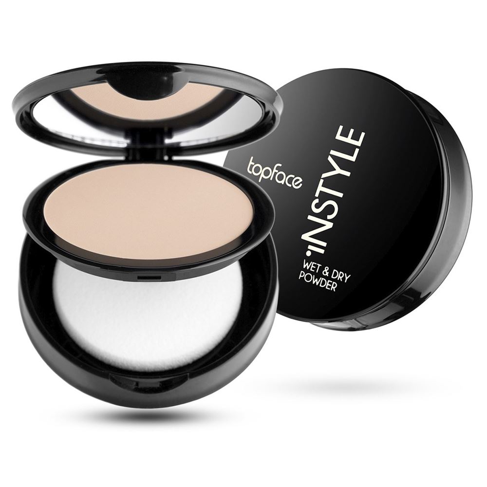 Topface Make Up Instyle Wet & Dry Powder Компактная пудра