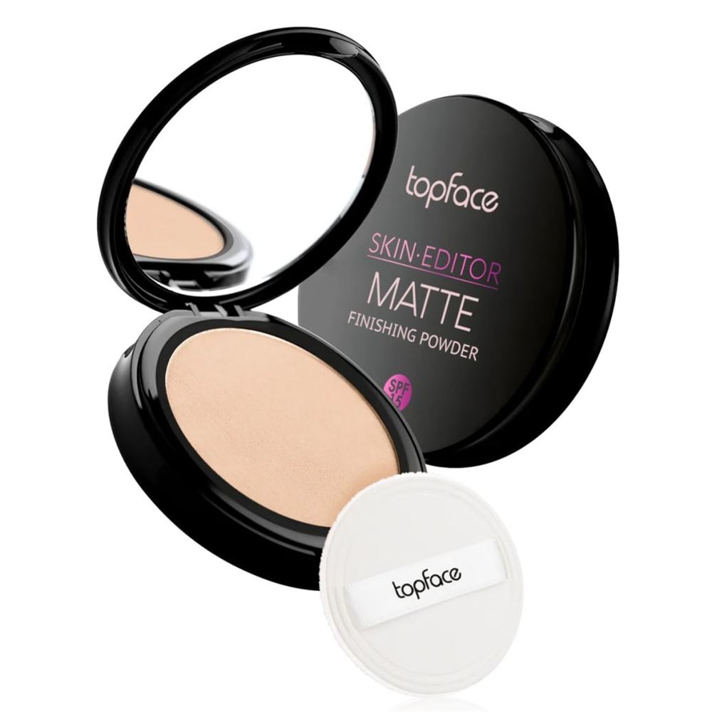 Topface Make Up Skin Editor Matte Finishing Powder Компактная пудра матовая