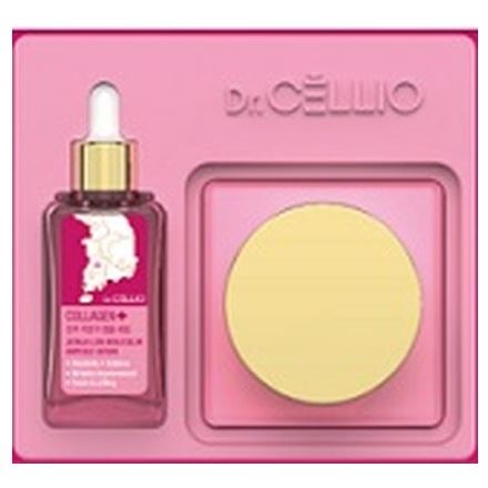 Dr.Cellio Face Care Набор Korea City Jeonju Collagen Low-Molecular Cream Набор для лица с низкомоллекулярным коллагеном: крем, сыворотка